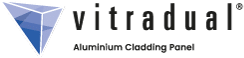 Valcan - VitraDual A1 & A2 Aluminium Cladding Logo