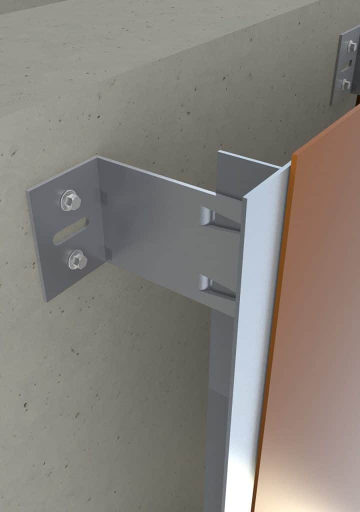 Sub Frame For Cladding Vitrafix (Non Combustible) Cladding Subframe System