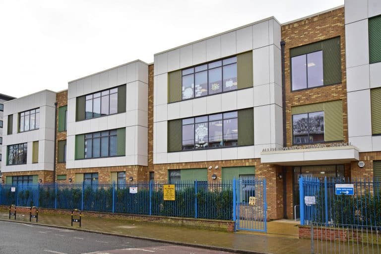 Allen Edwards School, Stockwell, London, SW4 valcan