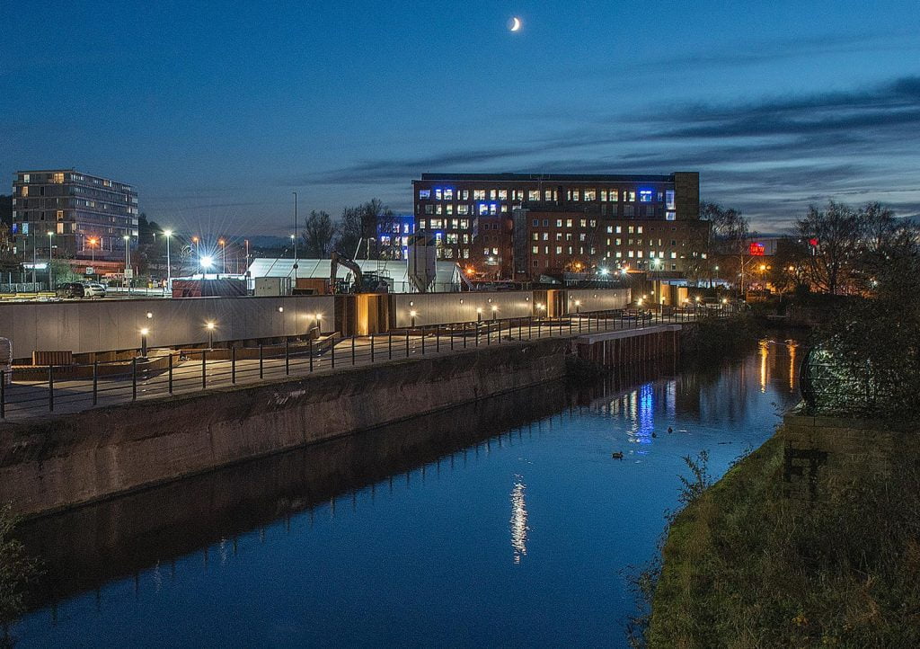 Island, Rotherham • Valcan / Rainscreen Cladding Panels, Subframe