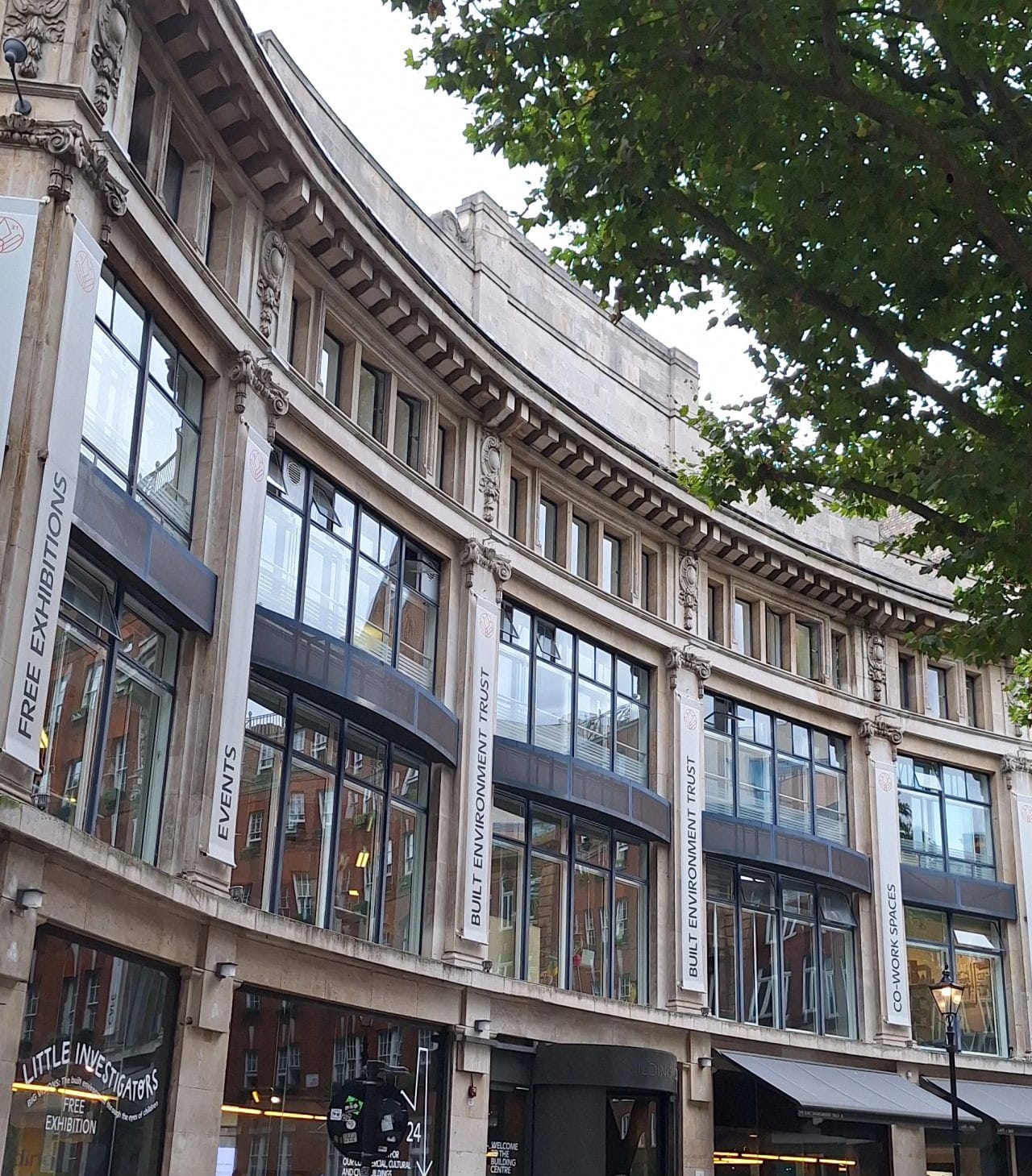 Valcan Façade HUB venue - Building Centre London